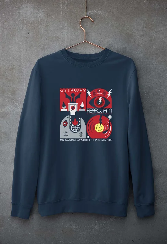 Pearl Jam Unisex Sweatshirt for Men/Women Hoodie with Sequins Glamorous Eye-catching Pearl Jam Unisex Sweatshirt for Men/Women Hoodie with Sequins Glamorous Eye-catching