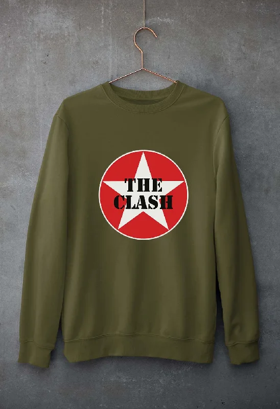The Clash Unisex Sweatshirt for Men/Women Hoodie with Batwing Sleeves Loose Dramatic The Clash Unisex Sweatshirt for Men/Women Hoodie with Batwing Sleeves Loose Dramatic