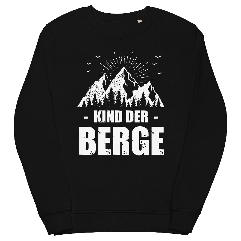 Kind Der Berge - Unisex Premium Organic Sweatshirt Hoodie with Reflective Safety Nightwear Kind Der Berge - Unisex Premium Organic Sweatshirt Hoodie with Reflective Safety Nightwear