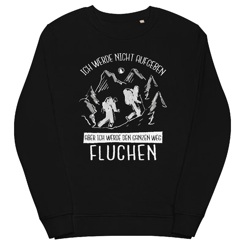 Ich werde nicht aufgeben - Unisex Premium Organic Sweatshirt Hoodie with Rolled Sleeves Casual Relaxed Ich werde nicht aufgeben - Unisex Premium Organic Sweatshirt Hoodie with Rolled Sleeves Casual Relaxed
