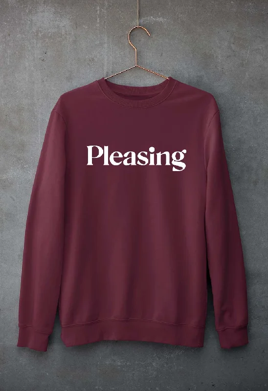 Pleasing Unisex Sweatshirt for Men/Women Hoodie with Contrast Stitching Detailed Premium Pleasing Unisex Sweatshirt for Men/Women Hoodie with Contrast Stitching Detailed Premium