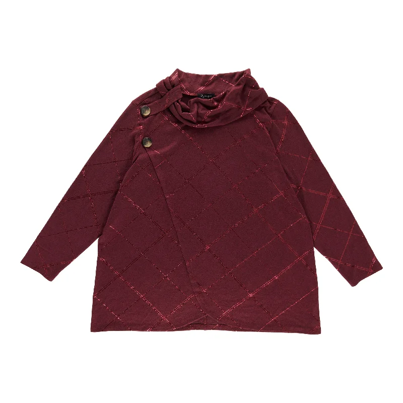 lily morgan Women's Plus Cowl Neck Sweater Rayon Fabric Velvet Fabric Corduroy Fabric lily morgan Women's Plus Cowl Neck Sweater Rayon Fabric Velvet Fabric Corduroy Fabric