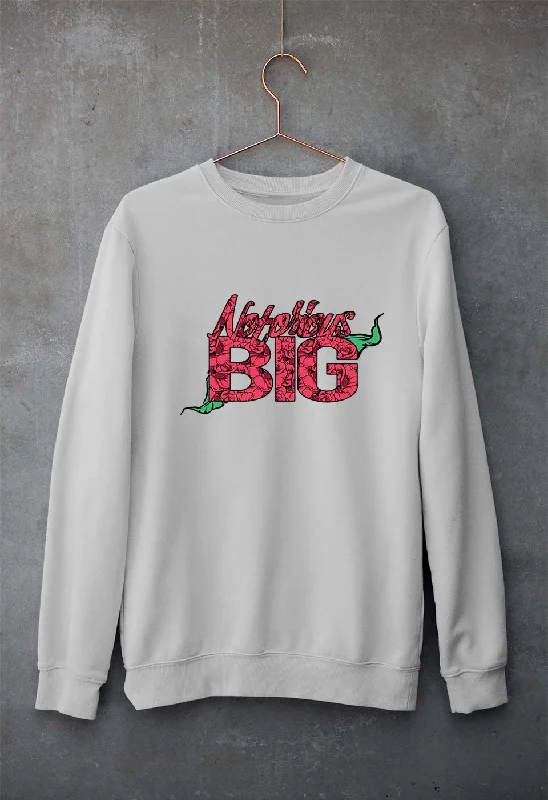 The Notorious B.I.G Unisex Sweatshirt for Men/Women Hoodie with Puffed Sleeves Voluminous Trendy The Notorious B.I.G Unisex Sweatshirt for Men/Women Hoodie with Puffed Sleeves Voluminous Trendy