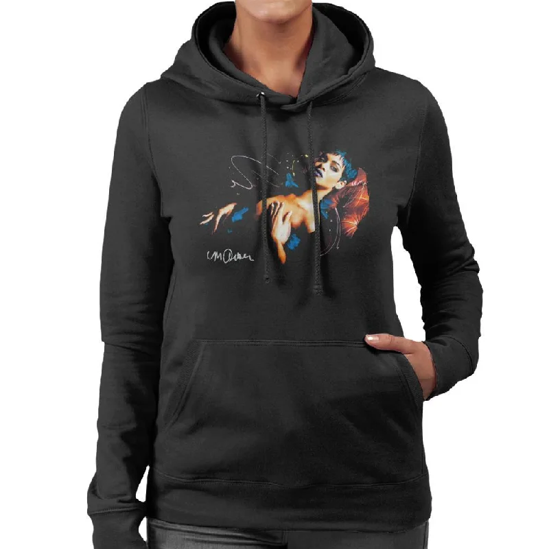 Sidney Maurer Original Portrait Of Rihanna Nude Women's Hooded Sweatshirt Hoodie with Embroidery Detailed Premium Sidney Maurer Original Portrait Of Rihanna Nude Women's Hooded Sweatshirt Hoodie with Embroidery Detailed Premium
