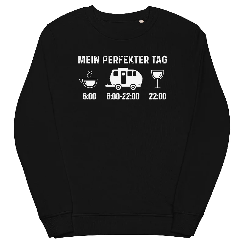 Mein Perfekter Tag 2 - Unisex Premium Organic Sweatshirt Hoodie with Print Artistic Unique Mein Perfekter Tag 2 - Unisex Premium Organic Sweatshirt Hoodie with Print Artistic Unique