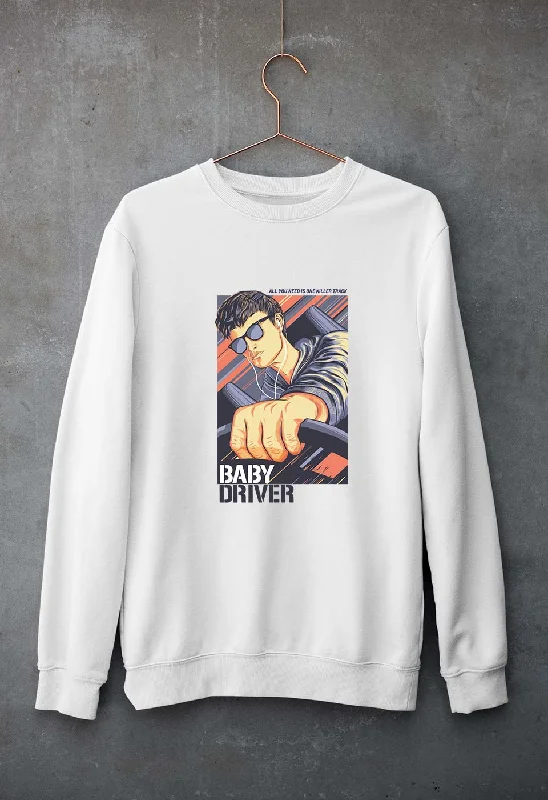 Baby Driver Unisex Sweatshirt for Men/Women Hoodie with Hem Drawcord Adjustable Customizable Baby Driver Unisex Sweatshirt for Men/Women Hoodie with Hem Drawcord Adjustable Customizable