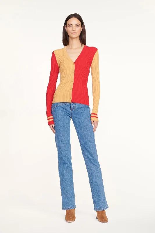 THE STAUD NFL CARGO SWEATER | SAN FRANCISCO 49ERS Mesh Fabric Canvas Fabric Denim Fabric THE STAUD NFL CARGO SWEATER | SAN FRANCISCO 49ERS Mesh Fabric Canvas Fabric Denim Fabric