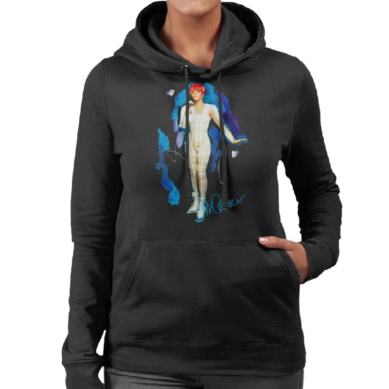 Sidney Maurer Original Portrait Of Rihanna Cut Out Outfit Women's Hooded Sweatshirt Hoodie Jacket Zipper Layering Sidney Maurer Original Portrait Of Rihanna Cut Out Outfit Women's Hooded Sweatshirt Hoodie Jacket Zipper Layering