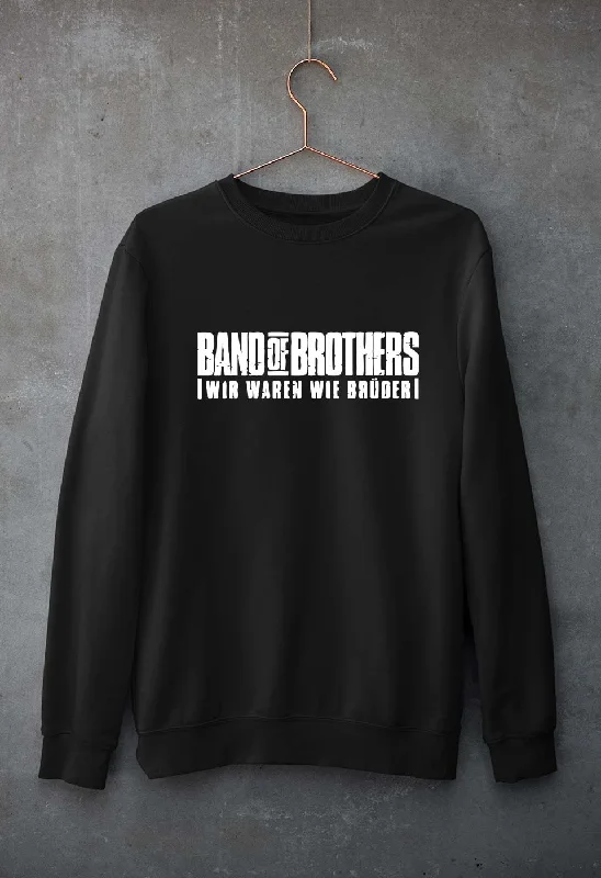 Band of Brothers Unisex Sweatshirt for Men/Women Hoodie with Frayed Bohemian Relaxed Band of Brothers Unisex Sweatshirt for Men/Women Hoodie with Frayed Bohemian Relaxed