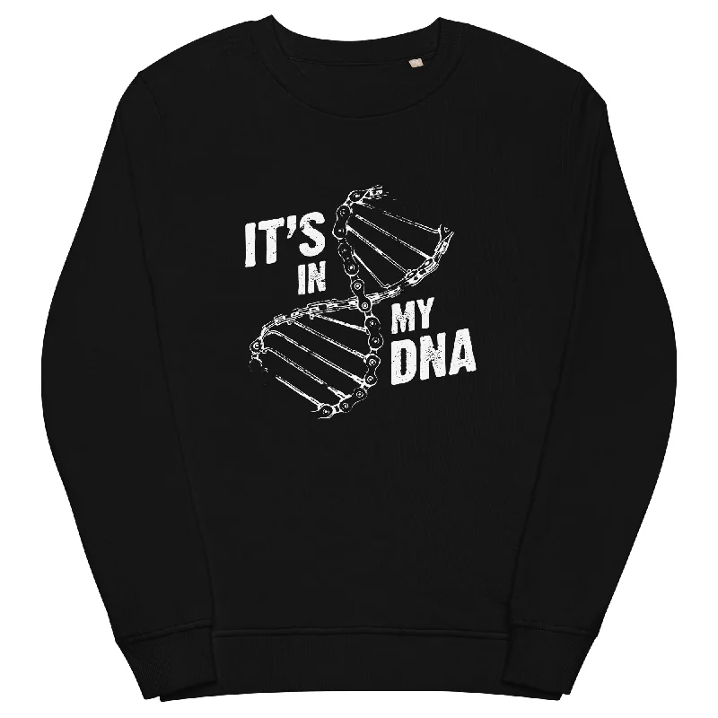 Its in my DNA - Unisex Premium Organic Sweatshirt Hoodie with Hem Lace Feminine Delicate Its in my DNA - Unisex Premium Organic Sweatshirt Hoodie with Hem Lace Feminine Delicate