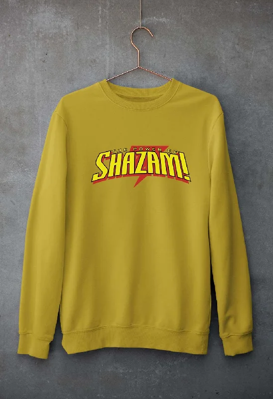 The Power of Shazam! Unisex Sweatshirt for Men/Women Hoodie with Hidden Zipper Minimalist Clean The Power of Shazam! Unisex Sweatshirt for Men/Women Hoodie with Hidden Zipper Minimalist Clean