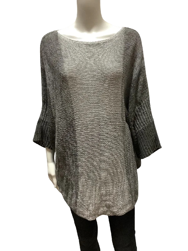 Wooden Ships Long Grey Sweater Size: M/L Wool Sweater Cotton Sweater Cashmere Sweater Wooden Ships Long Grey Sweater Size: M/L Wool Sweater Cotton Sweater Cashmere Sweater