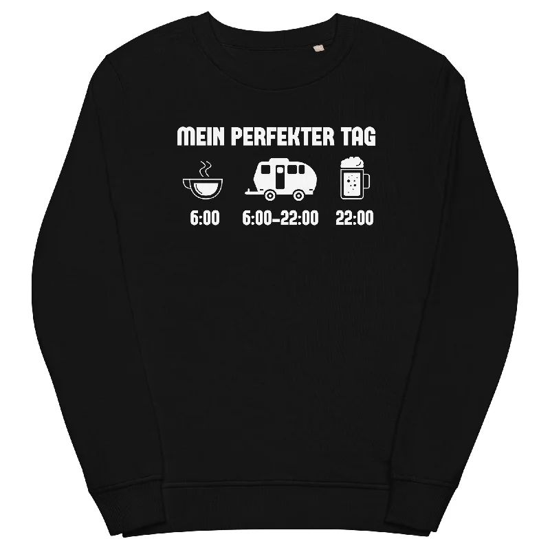 Mein Perfekter Tag 2 - Unisex Premium Organic Sweatshirt Hoodie with Hood Adjustable Protection Mein Perfekter Tag 2 - Unisex Premium Organic Sweatshirt Hoodie with Hood Adjustable Protection