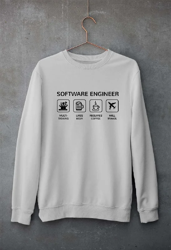 Software Engineer Unisex Sweatshirt for Men/Women Hoodie with Illustration Artistic Creative Software Engineer Unisex Sweatshirt for Men/Women Hoodie with Illustration Artistic Creative