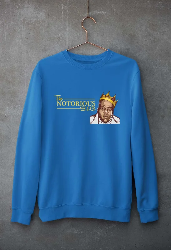 The Notorious B.I.G Unisex Sweatshirt for Men/Women Hoodie with Drop Shoulder Relaxed Streetwear The Notorious B.I.G Unisex Sweatshirt for Men/Women Hoodie with Drop Shoulder Relaxed Streetwear