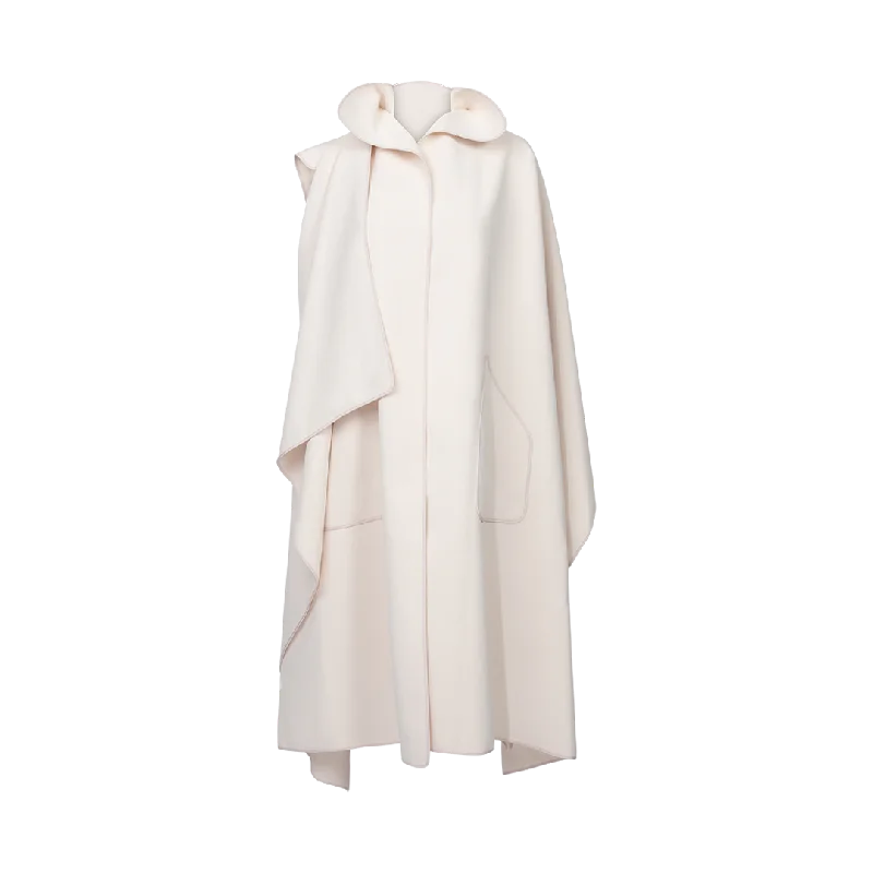 Polite Swing Coat Buttoned Zippered Snapped