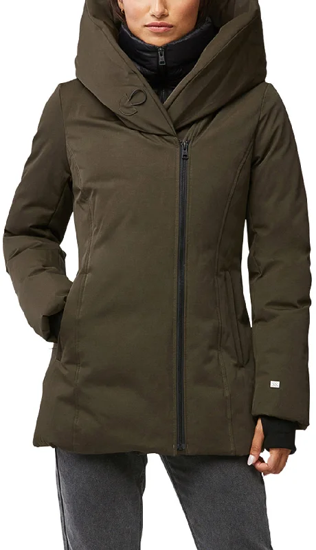 Annalisa Long Coat - Women's|-|Manteau long Annalisa - Femme Buttoned Zippered Snapped Annalisa Long Coat - Women's|-|Manteau long Annalisa - Femme Buttoned Zippered Snapped
