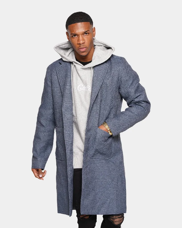 XXIII Eesha Coat Grey Houndstooth Coat Plaid Coat Tartan Coat