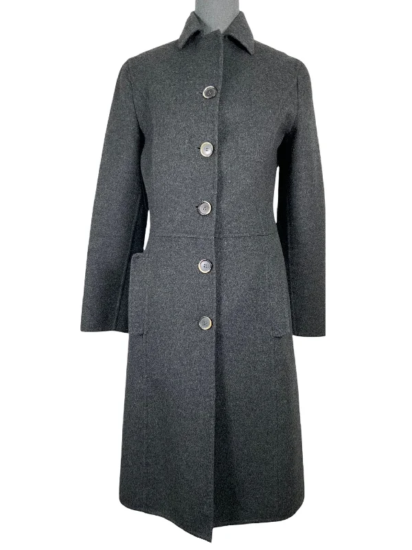 Kiton Cashmere Coat Size 6 Suede Jacket Faux Fur Jacket Puffer Jacket