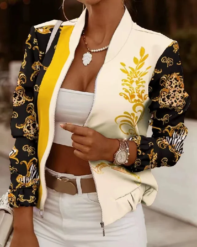 Black and yellow splicing