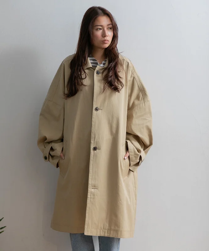 【WOMEN】ORCIVAL OVERSIZED COAT Rayon Velvet Corduroy