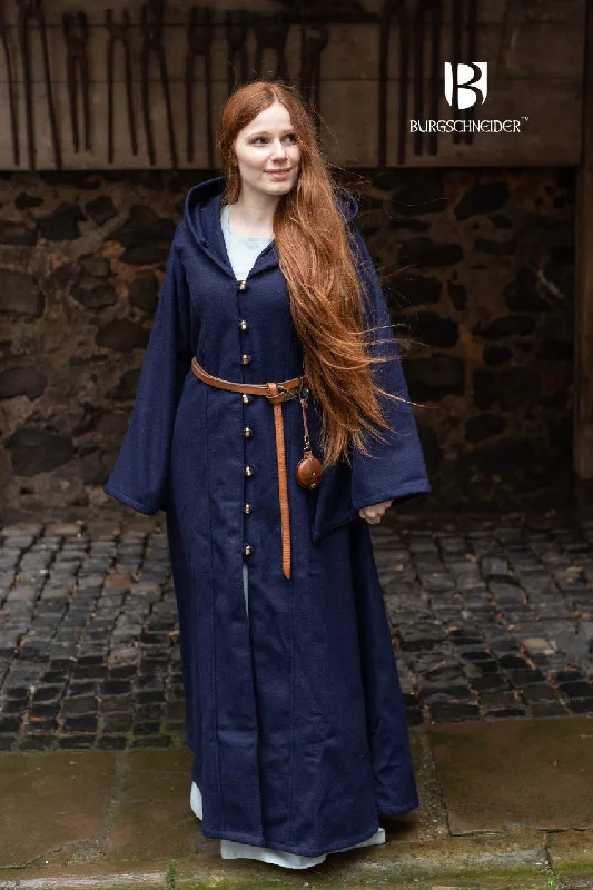 Coat Tuala Blue Vest Waistcoat Gilet