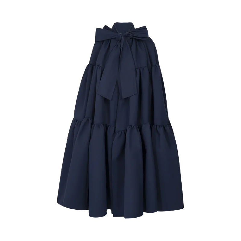 Tiered Cape Coat Three-Quarter Sleeve Elbow Sleeve Wrist Sleeve