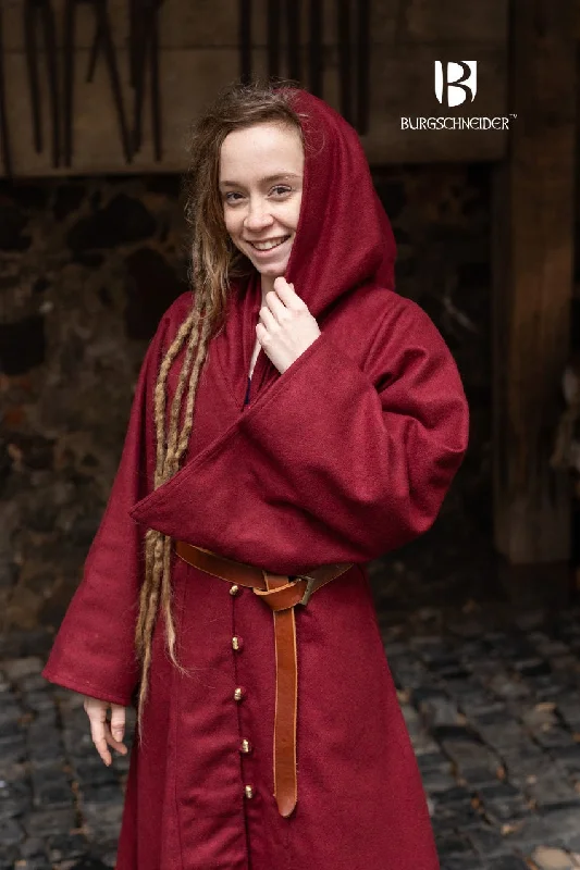 Coat Tuala Red Parka Anorak Hoodie