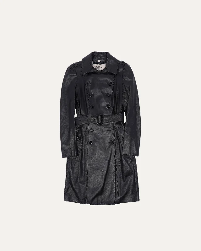 Double Breasted Trench Coat Trench Raincoat Windbreaker
