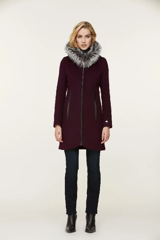 Charlena-Xn Wool Coat - Women's|-|Manteau en laine Charlena-XN - Femme Coat Overcoat Trench Coat Charlena-Xn Wool Coat - Women's|-|Manteau en laine Charlena-XN - Femme Coat Overcoat Trench Coat