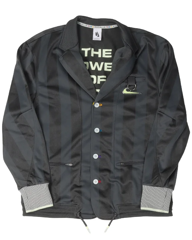 Pigalle Sport Coat Satin Silk Chiffon