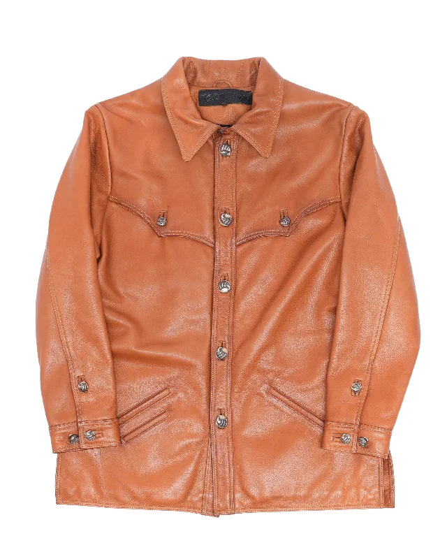 Leather Car Coat Trench Wool Cashmere