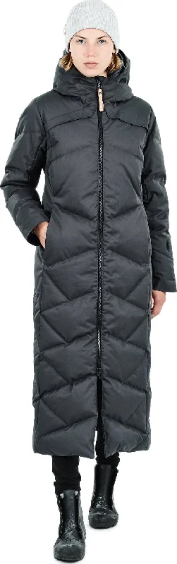 Komura II Cotton Touch Coat - Women's|-|Manteau toucher coton Komura II - Femme Peter Pan Collar Cowl Neck Turtleneck
