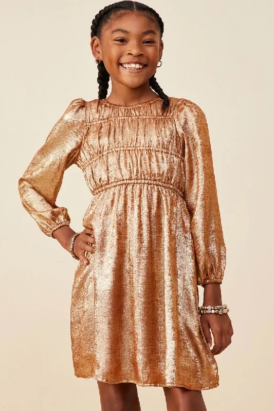 Clover Shimmery Tween Dress
