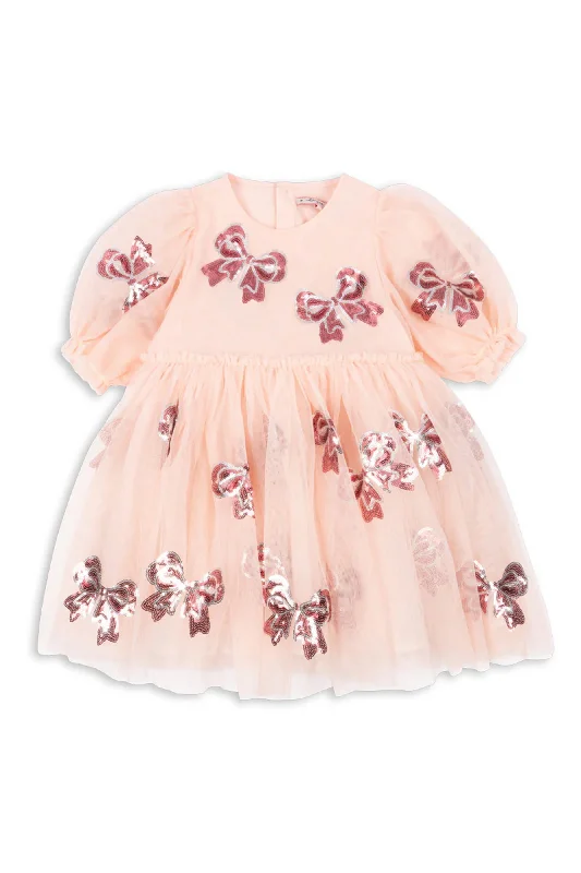 Yvonne Sleeve Dress (Bella Bow)