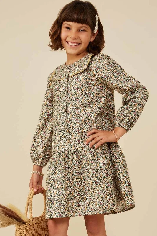 Kataleya Printed Tween Dress