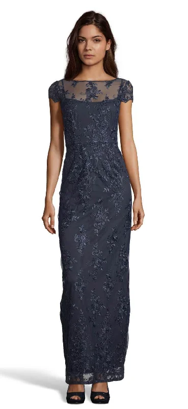 Adrianna Papell AP1E204700 Long Formal Floral Evening Dress Tunics Modern contemporary Adrianna Papell AP1E204700 Long Formal Floral Evening Dress Tunics Modern contemporary