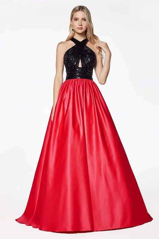 Cinderella Divine J0234 Long Prom Gown Formal Evening Dress Tunics Top Casual