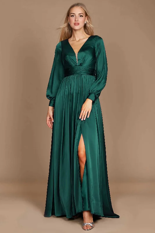 Dylan & Davids Long Sleeve Formal Evening Party Dress Emerald Tunics Sophisticated sleek Dylan & Davids Long Sleeve Formal Evening Party Dress Emerald Tunics Sophisticated sleek