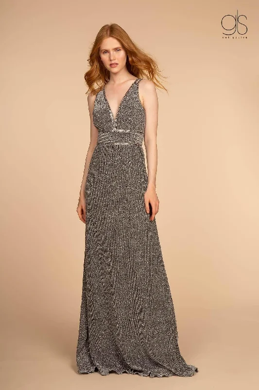 Long Open Back Prom Formal Evening Dress Tunics Mesh breathable