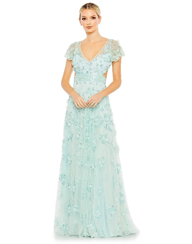 Mac Duggal 70275 Long Formal Beaded Evening Dress Sale Tunics Sale discount