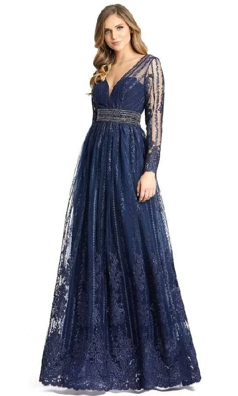 Navy 12 Mac Duggal 66591 Formal Long Sleeve Evening Dress Sale Tunics Distressed trendy Navy 12 Mac Duggal 66591 Formal Long Sleeve Evening Dress Sale Tunics Distressed trendy