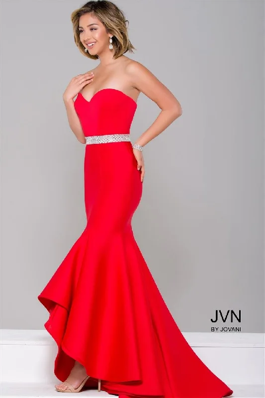 Red 2 Jovani 41956 Strapless Formal Long Evening Dress Sale Tunics Trousers formal