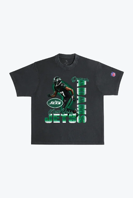 Davante Adams Garment Dyed Heavyweight T-Shirt - Black Rayon Fabric Velvet Fabric Corduroy Fabric Davante Adams Garment Dyed Heavyweight T-Shirt - Black Rayon Fabric Velvet Fabric Corduroy Fabric