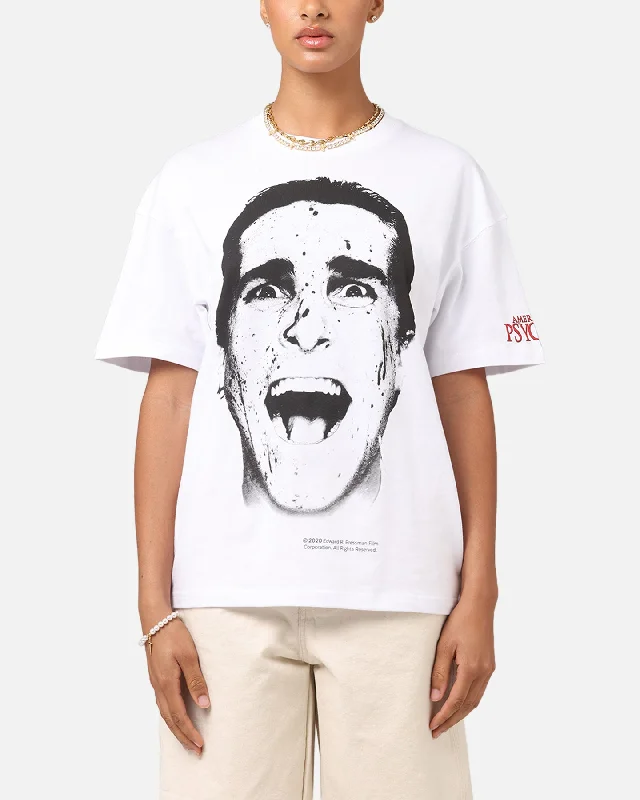 Goat Crew X American Psycho American Psycho T-Shirt White Lace Blend Ribbed Blend Corduroy Blend Goat Crew X American Psycho American Psycho T-Shirt White Lace Blend Ribbed Blend Corduroy Blend