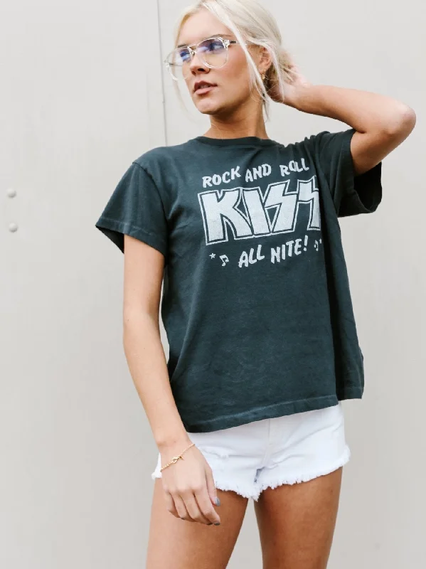KISS ALL NIGHT TOUR TEE Cozy Warm Stylish
