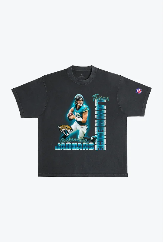 Trevor Lawrence Garment Dyed Heavyweight T-Shirt - Black Front Pockets Side Pockets Patch Pockets Trevor Lawrence Garment Dyed Heavyweight T-Shirt - Black Front Pockets Side Pockets Patch Pockets