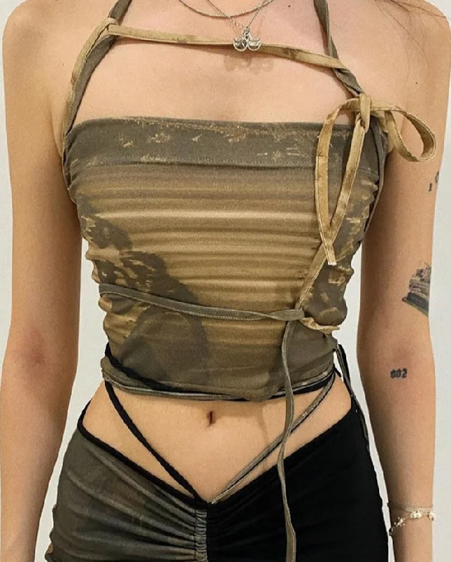 Punk Gothic Camis Grunge Lace Up Off Shoulder Women Crop Tops Hip Hop Bodycon Sleeveless Vintage Print 90s Streetwear Cashmere Blend Cotton Blend Poly Blend Punk Gothic Camis Grunge Lace Up Off Shoulder Women Crop Tops Hip Hop Bodycon Sleeveless Vintage Print 90s Streetwear Cashmere Blend Cotton Blend Poly Blend