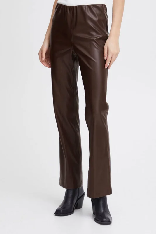 Ichi IHCAZAVI Trousers Trousers Velvet Soft