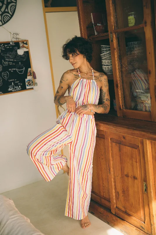 SAGUARO TROUSERS - STRIPES Trousers Plaid Checkered